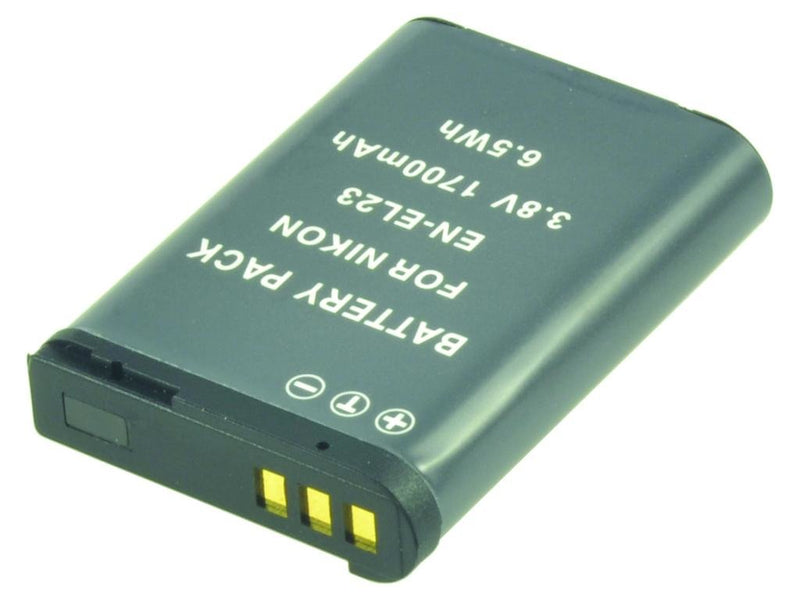 2-POWER DBI9995A Battery Camera/Writer 1600MAH