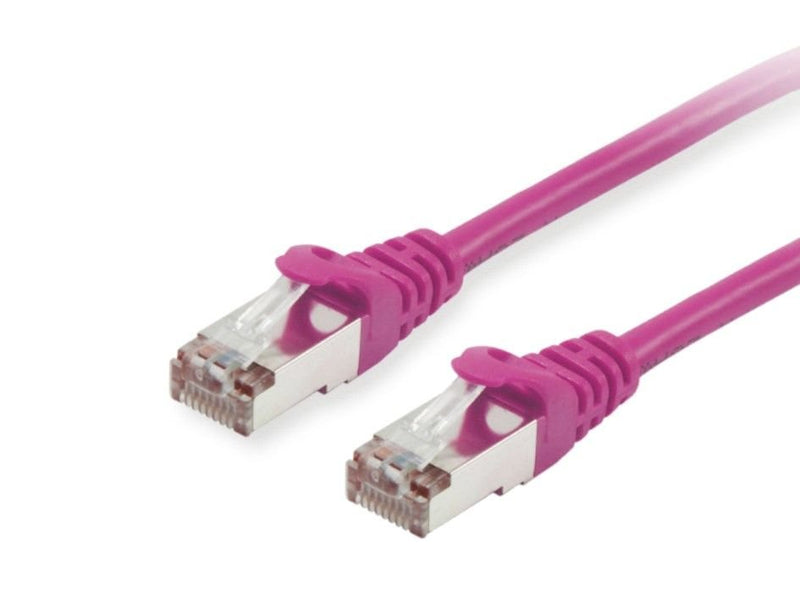 Equip Network Cable CAT.6 S FTP 2x RJ45 1.5M Lila
