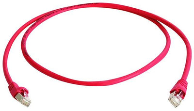 Telegärtner Network Cable SFTP CAT.6A Red 0,25M — image 1