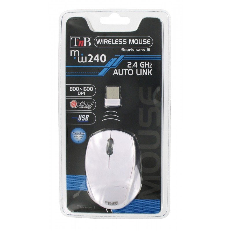 Tnb Miny - Wireless Mouse Compacto - White
