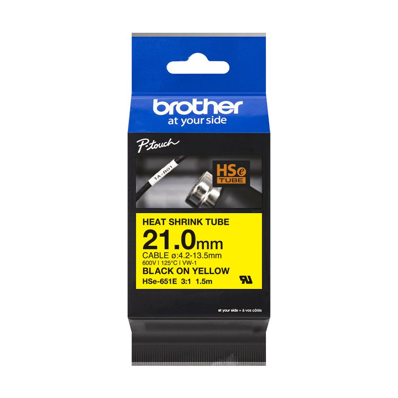 Brother Tape Mecanográfico Black Sobre White HSE-251E