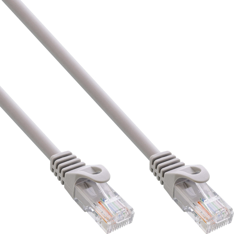 Inline Network Cable U/UTP CAT.5E Grey 15M