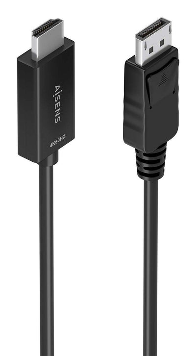 Aisens Cable Converter DisplayPort a HDMI 4K@60HZ, DP/M-hdmi/M, Black 1.5M — image 1