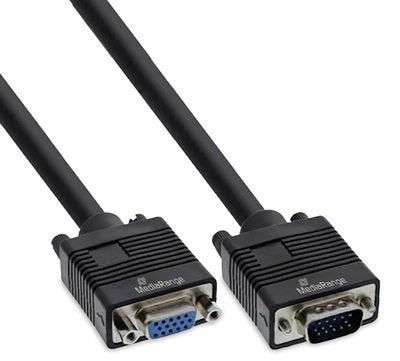 Mediarange MRCS249 Cable VGA 2M VGA (d-sub) Black