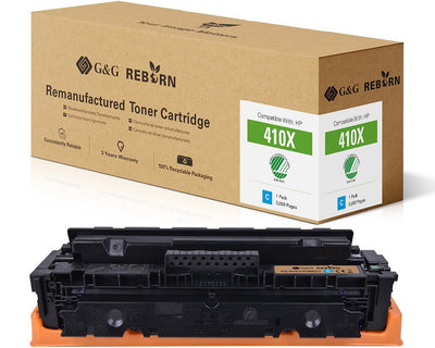 G&g Reborn-toner Compatible With HP 410X CF411X — image 1