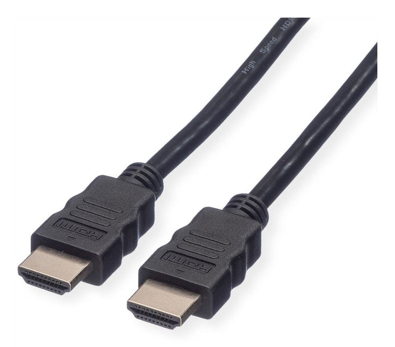Roline Rm HDMI High Speed Cable With Ethernet, Black 2M