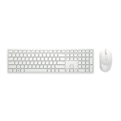 Dell KM5221W-Wh Keyboard English + Mouse Wireless Qzerty Internacional Ee.uu. White — image 1