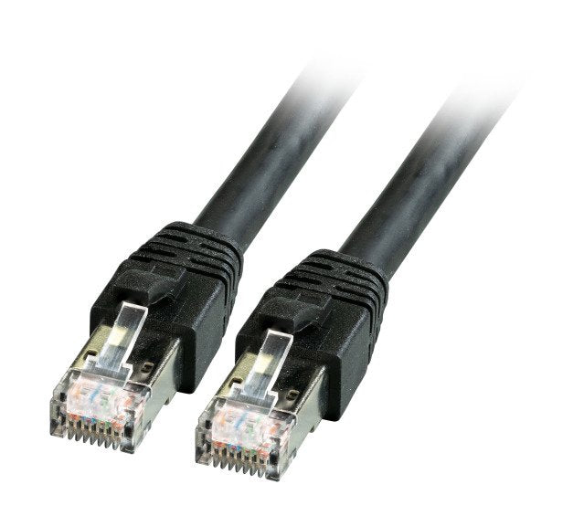 Efb RJ45 Network Cable CAT.8.1 S FTP Lszh Bc Black 2M