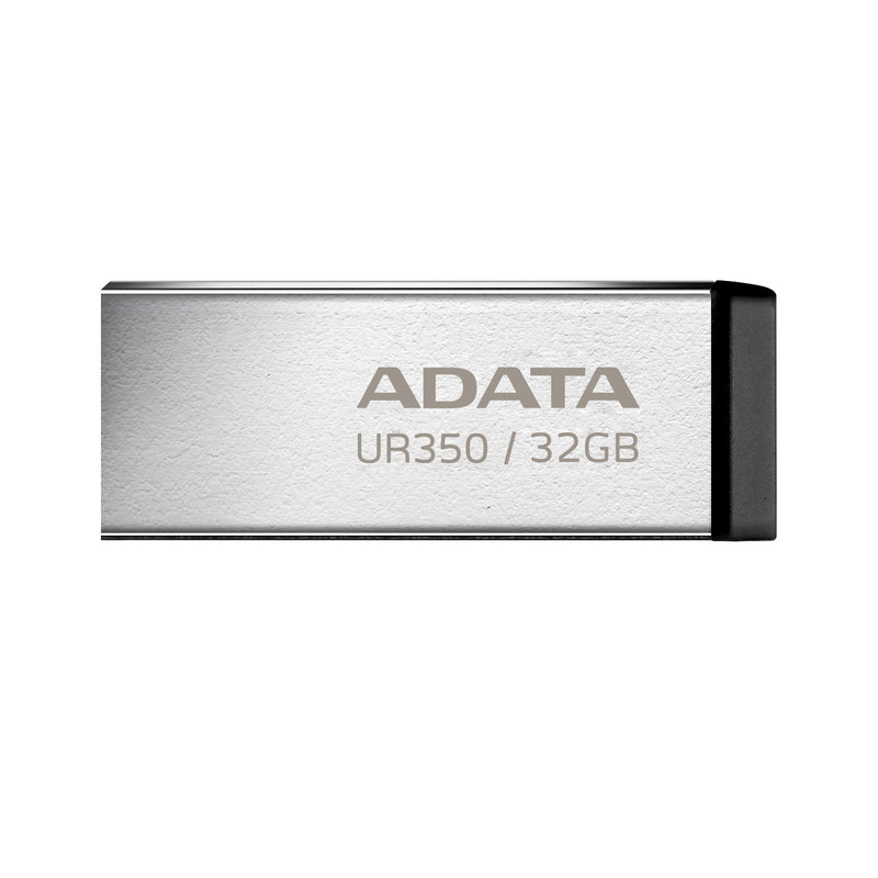 ADATA USB Flash Drive UR350-32G-RSR/Bk, USB Níquel/Black