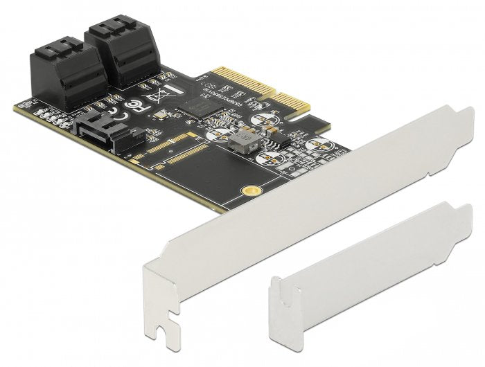 Delock SATA Card Pci Express X4 5 Ports - Factor Forma Perfil Low