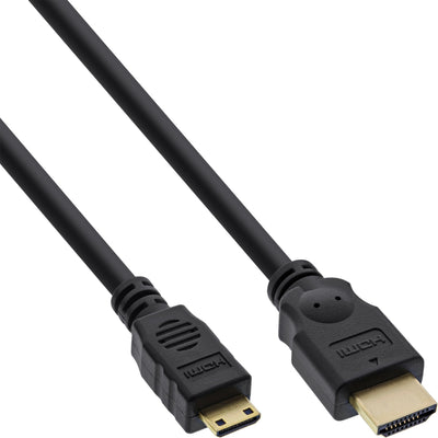 Inline HDMI Cable Type a Male a Mini HDMI C Male 0.3M — image 1