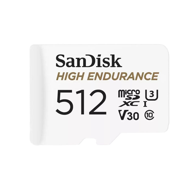 Sandisk High Endurance Microsdxc 512GB - + SD Adapter Up To 20K Hours Ful
