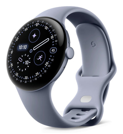 Google Smartwatch Pixel Watch 4 45MM Satin Moonstone Aluminum Watch Smart With Band Activa Fluoroelastómero Wi — image 1