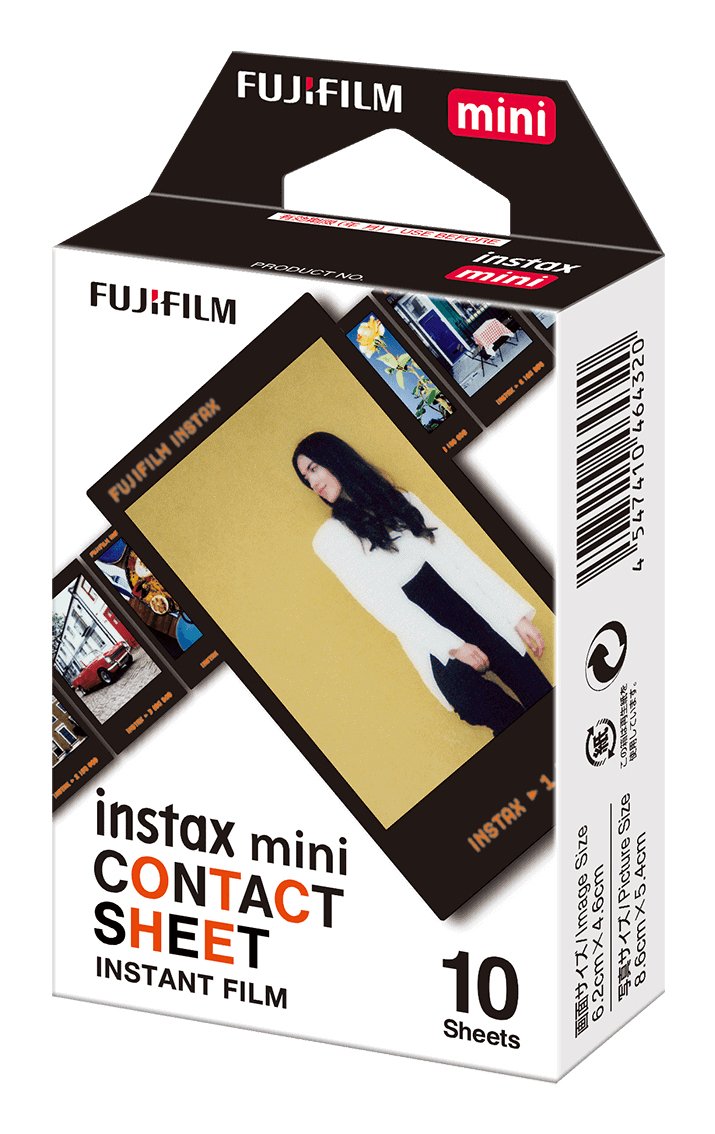 Fujifilm Instant Film Shot Contact Sheet / Film Fotográfica Instant