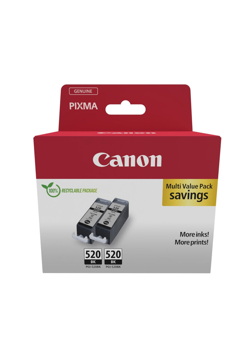 Canon Ink Multipack Black PGI-520 Twin 2932B019