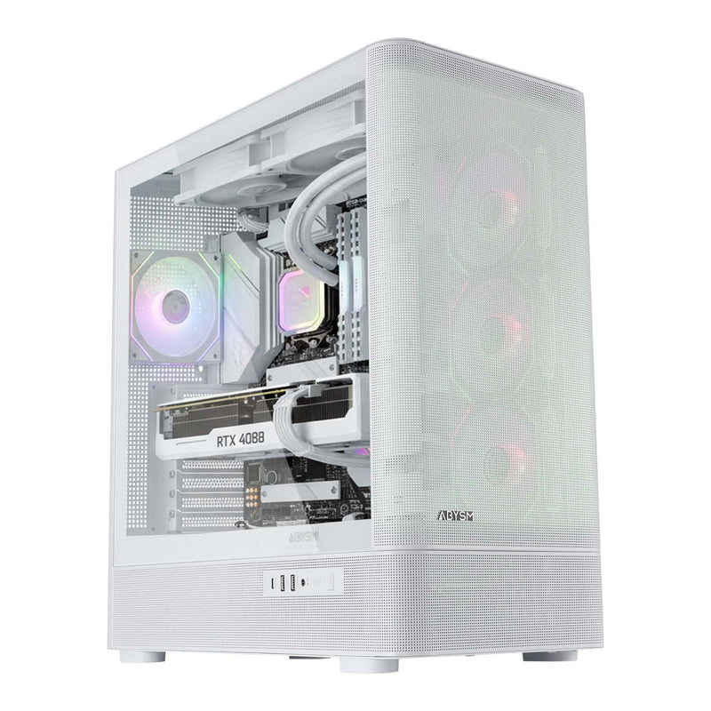 Abysm Box ATX Danube Sava H500 Ii Air White 2X3.5 3X2.5 2XUSB3.0 1x USB-C GPU 400MM