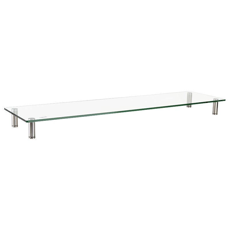 Logilink BP0060 Desk Mount Screen Plana Independiente Steel Inoxidable, Transparent