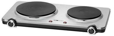 Clatronic Hornillo Electrico Dkp 3668 And Double 2500W Steel Inoxidable — image 1