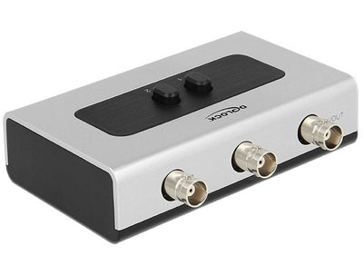Delock Conmutador BNC 2 Entradas - 1 Output Bidireccional — image 1