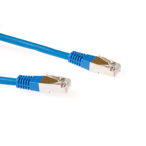 Blue 10 Meter Lszh SFTP CAT.6 Patch Cable With RJ45 Connectors