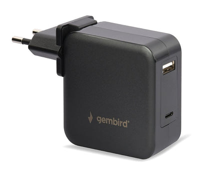 Gembird NPA-PD60-01 Alimentador AC Laptops 60W — image 1