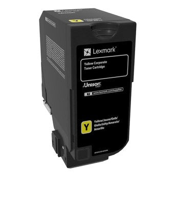 Lexmark CS720, CS725, CX725 Cartridge Corporativo Yellow (3 000 Páginas) — image 1