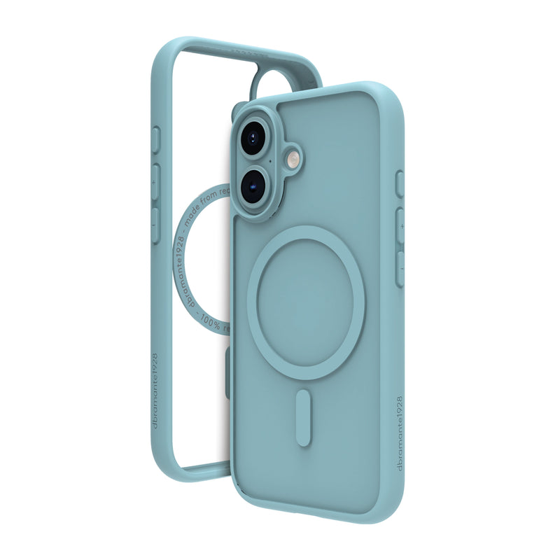 DBRAMANTE1928 Grenen Housing Rear Phone Mobile Phone Compatibilidad With Magsafe Plastic Green Apple Iphone 16