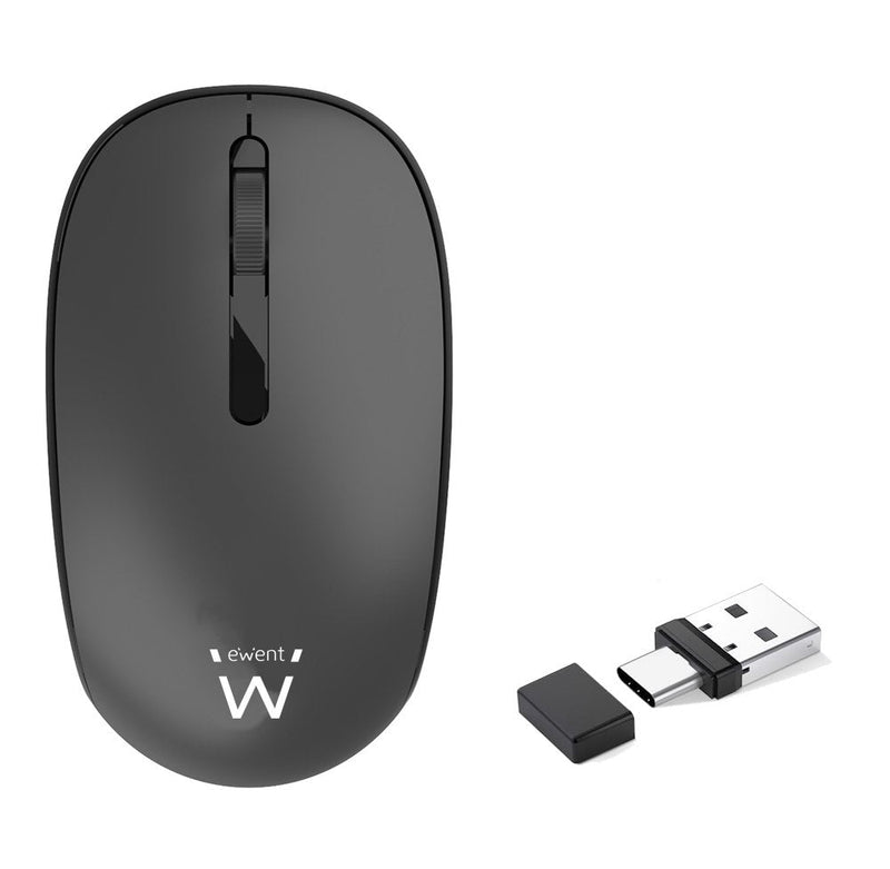 Ewent Mouse EW3206 Universal Ambidextro RF Wireless Óptico 1000 DPI
