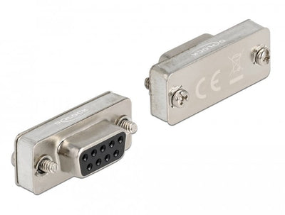 Delock RS-232 422 485 Loopback Adapter With DB9 Connector Female — image 1