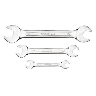 Network Doppel-maulschlüssel-satz, Kurz, 12-TEILIG, Schraubenschlüssel Chrom, Sw 6 - 32MM — image 1