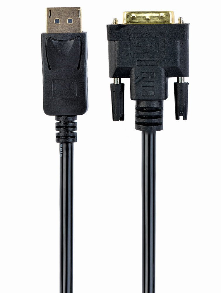 Gembird Cable DisplayPort a DVI-d (24 + 1)Â 3M M/M Black