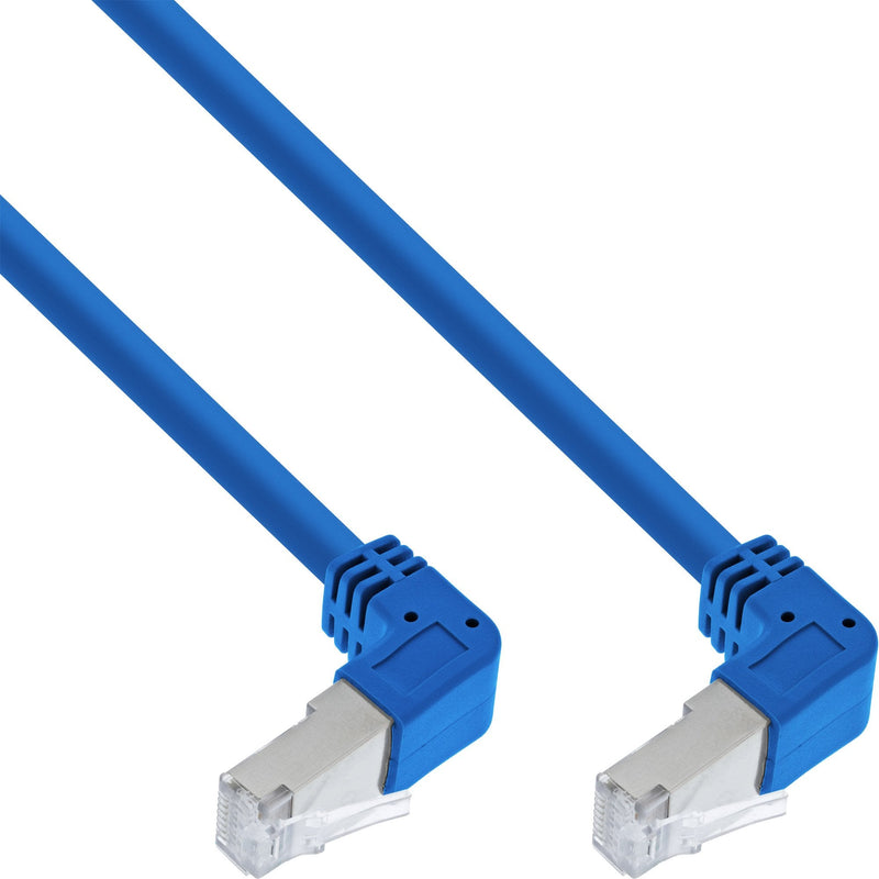 And Two Side Down Angled, S/FTP, CAT.6, 250MHZ, Pvc, 1.60M