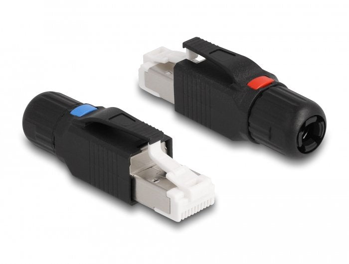 Delock 86965 Connector RJ45/Lsa Black RJ45 CAT.6A