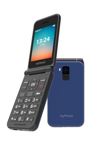 Myphone Mobile Phone Flip 2.8 4G Navy Blue — image 1