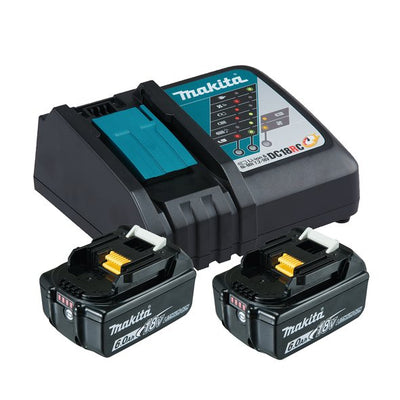 Makita 199480-6 Charger And Battery Cargable Set Of Charger And Batteries — image 1