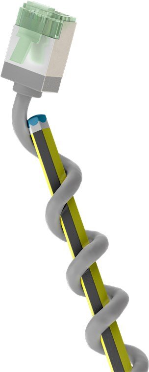 Goobay Cable Patch Ultraflexible CAT.8.1 Slim U/FTP Grey 2 Metres Clavijas Extracortas 74347 — image 1