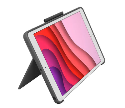 Logitech Combo Touch, QWERTY, Nórdico, Touchpad, Mini, 1,8CM, 1MM — image 1