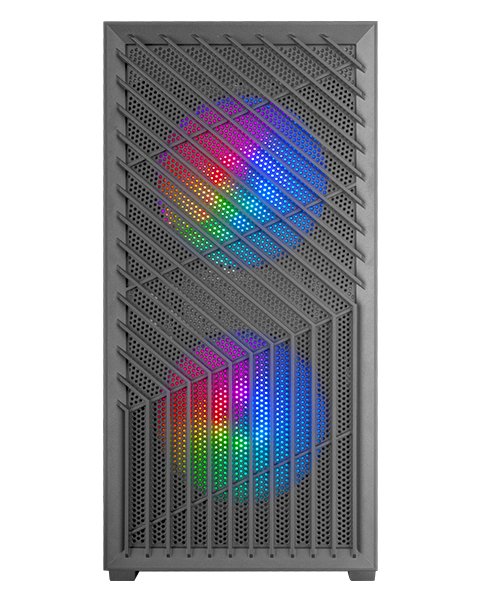 Mars Gaming Box microATX Mc-vortex Black Bahías INT:1X3'5,2X2'5/ 1XUSB3.0/ 2XUSB2.0/ Audio In/Out/ Sistema Ges
