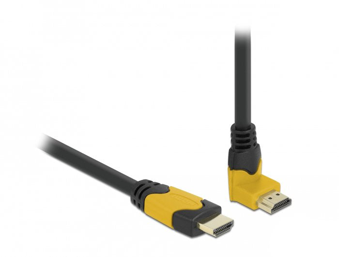 Delock 86989 HDMI Cable HDMI Type a Standard Black Yellow