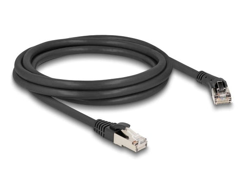 Delock RJ45 Network Cable CAT.8.1 S/FTP Male 45° Nach Rechts Angular — image 1