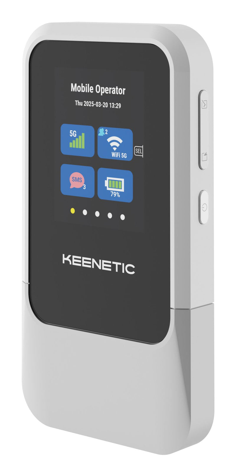 Keenetic Roamer 5G Router Wireless Double Band (2,4GHZ / 5GHZ) Black Grey