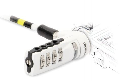 Mobilis 001254 Cable Antirrobo White 1,8M