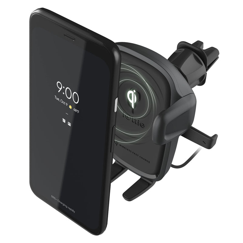 Iottie Charger Easy One Touch 2 Smartphone Black USB Wireless Charging Fast Auto