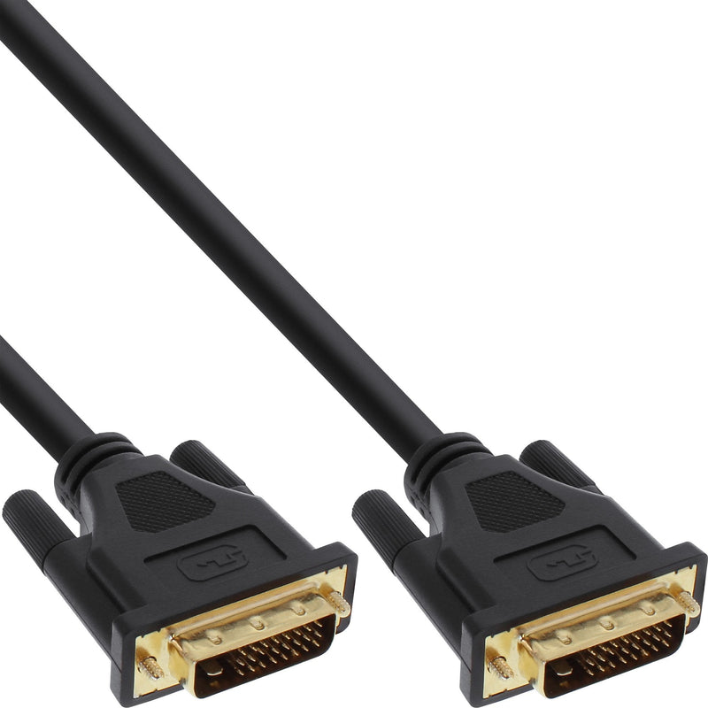 Inline Cable DVI-d Premium 24 + 1 Male a Male Dual Link 10M