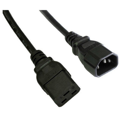 Akyga Power Cable Extension AK-UP-02 IEC C19 / C14 250V/50HZ 1.8M — image 1