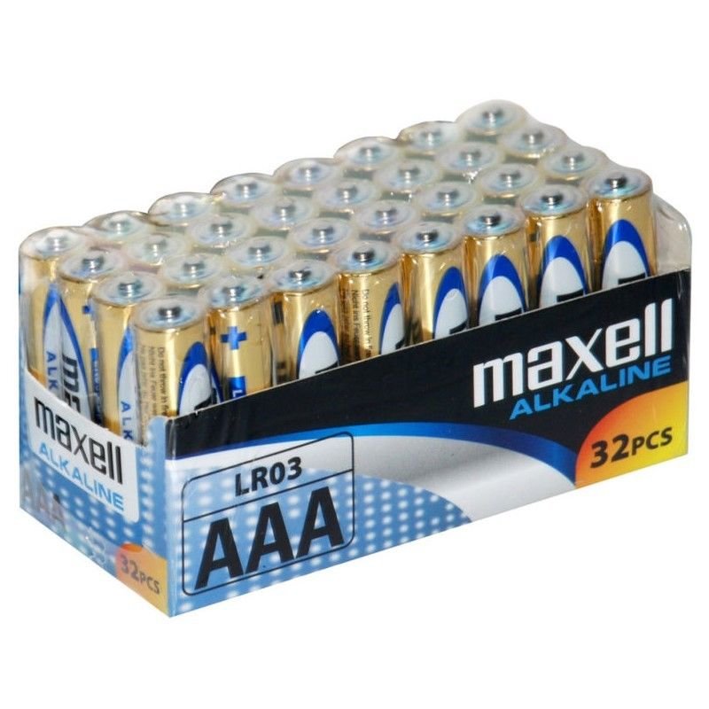 Maxell Batteries Alcalinas Aaa - LR03- Pack 32 Units