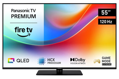 Panasonic TV 55 (3840X2160) TV-55W85B 16:9 4K QLED 120HZ Fire TV Hdr Dolby Atmos — image 1