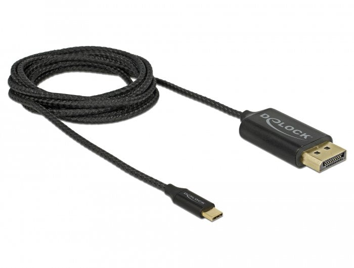 Delock USB Cable Type-c Male DisplayPort Male Dp-alt Mode 4K 60 HZ 2M