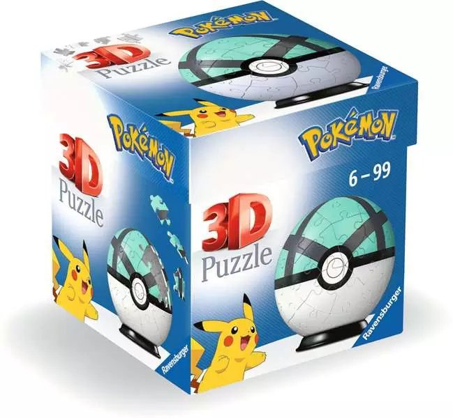 Ravensburger Puzzle 3D Ball Pokémon Netball