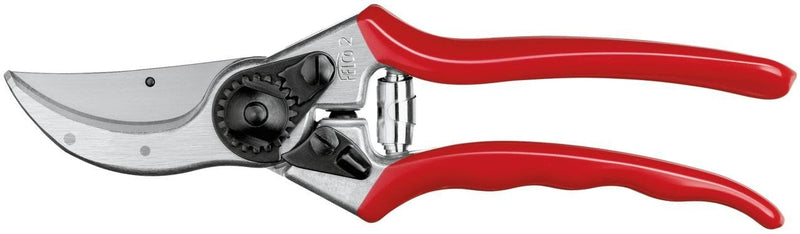 Felco 2 Scissors Podar Anvil Red
